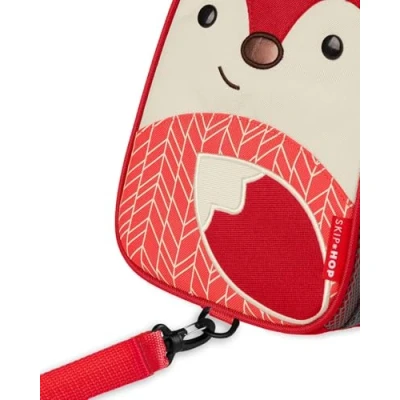 Imagen de Skip Hop Zoo Mini Backpack with Safety Harness Fox Bolsos y Mochilas de Peluche, Multicolor (S212266)