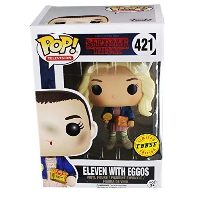 Imagen de Funko Pop! TV: Stranger Things Eleven Con Eggos CHASE 10cm Figura de acción