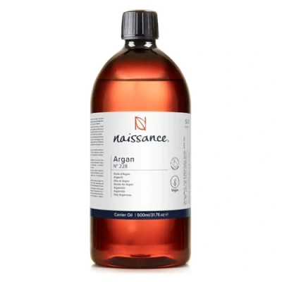 Imagen de Naissance Aceite Vegetal de Argán Marruecos (No. 228) 900ml Natural, Vegano, No OGM Hidratante Para Rostro, Cabello, Barba, Uñas, Cutículas