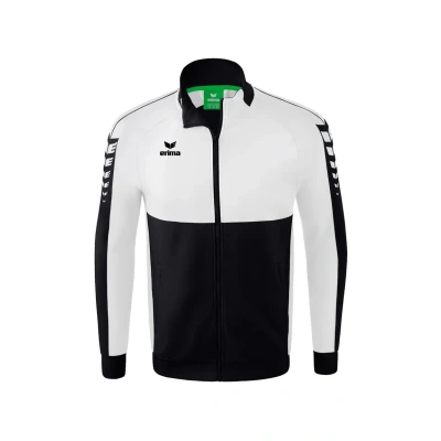 Imagen de Erima SIX Wings Chaqueta de entrenamiento, Hombre, Talla: Large, Schwarzweiss