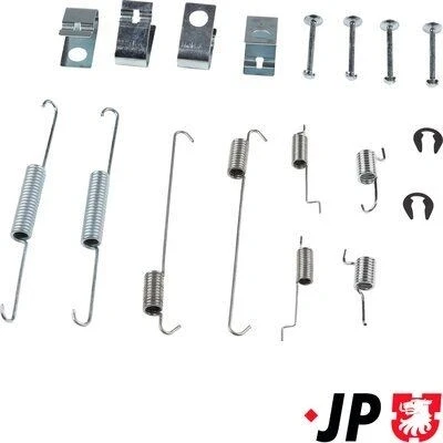Imagen de JP GROUP 4763952310 Juego de accesorios, zapatas freno Eje trasero SUZUKI: Liana Berlina, SWIFT 3