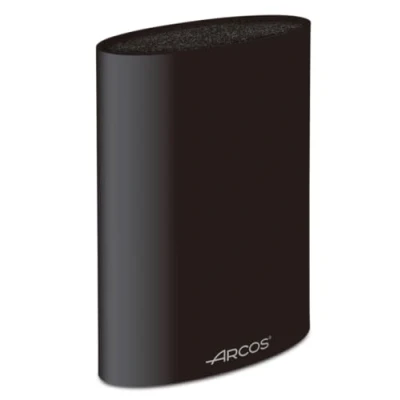 Imagen de Arcos Tacos Bloque Universal para Cuchillos hasta 20 cm Hecho de Caucho Termoplástico 220 x 160 65 mm Color Negro