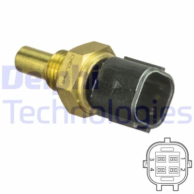 Imagen de DELPHI TS10494 Sensor de Temperatura del Refrigerante MERCEDES BENZ: Clase E Berlina, Sprinter 4 T Camión plataforma/Chasis
