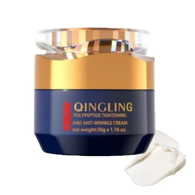 Imagen de Qingling Crema Para Arrugas, Wrinkle Removal Cream, Polypeptide Tightening And Anti Face Cream For Women Men (1pcs)