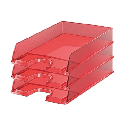 Imagen de Esselte Europost Solea 623601 Cesta para cartas (10 unidades), transparente
