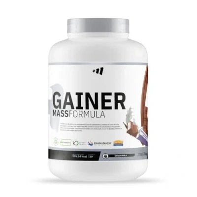 Imagen de MM SUPPLEMENTS Gainer Mass Formula 3 Kg Chocolate con Leche Aumenta Masa Muscular Proteína Suero de y Caseína Micelar L Glutamina Kyowa Creatina Creapure Mezcla Carbohidratos