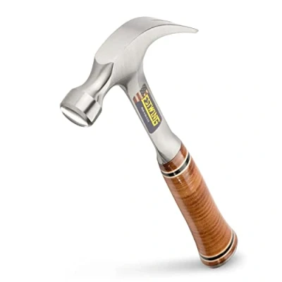 Imagen de Estwing E12c Martillo de carpintero con garra curvada (mango piel, 567 g)