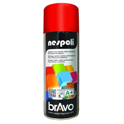 Imagen de Nespoli Pintura en Spray, Color Rojo China, 400 ml, Acabado Profesional