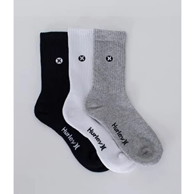 Imagen de Hurley Calcetines Pack 3 Hombre H2O Dri Crew
