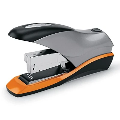 Imagen de Swingline Grapadora, capacidad de 70 hojas, esfuerzo reducido, tira completa, grapadora escritorio, oficina, Optima 70, plata (87870)