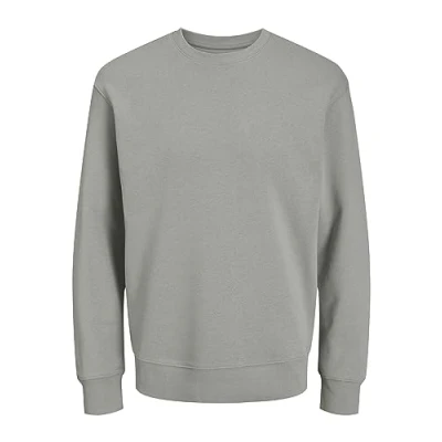 Imagen de Jack &amp; Jones Estar Basic CREW NECK Sudadera, Hombre, Talla: Large, Ultimate grey
