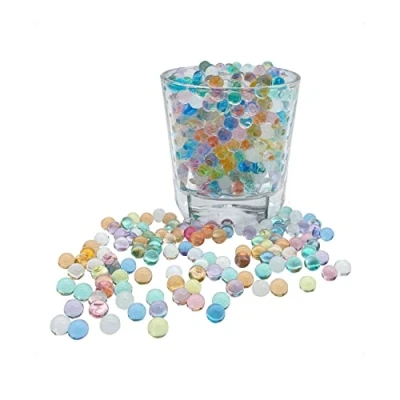 Imagen de KONFEN Perlas de Agua, 20000 Bolas Gel Colorido, 100g Hidrogel Bolitas No Tóxico Water Beads para Planta Flores Decoración (Colorido)