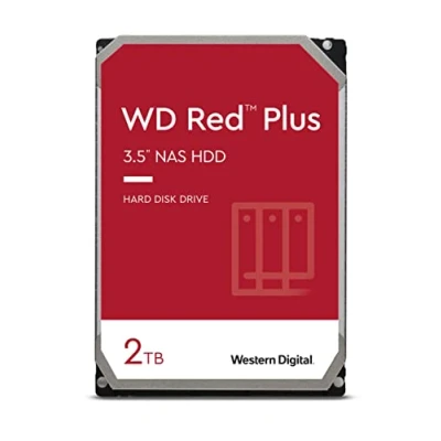 Imagen de WD WD20EFAX RED Disco duro 3.5&quot; para dispositivos NAS 5400 RPM Class 2TB, SATA 6 Gb/s, CMR, 64MB Cache, Rojo
