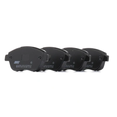 Imagen de JURID 573031J Juego de pastillas freno no preparado para indicador desgaste sin accesorios PEUGEOT: 206 Hatchback, 207 307 Hatchback