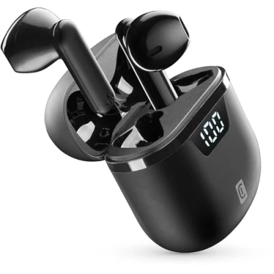 Imagen de Auriculares True Wireless CellularLine SEEK PRO, Intraurales, Bluetooth, Negro