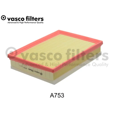 Imagen de DAVID VASCO A753 filtro de aire 54 182 240 rectangular Cartucho filtrante con previo PEUGEOT: 308 II Hatchback, 208 I 2008 Familiar