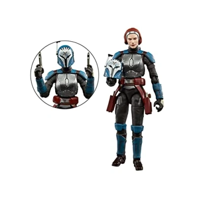 Imagen de Star Wars La colección Vintage Wars: The Mandalorian Figura Bo Katan Kryze a Escala de 9,5 cm Edad: 4+