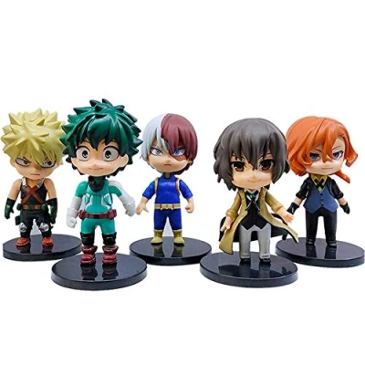 Imagen de My Hero Academia Figuras 6,5 10,6 cm Pop/Toga/Deku/Kirishima/Todoroki/Banpresto/Bakugo/Tsuyu/Tomura/Dabi Set