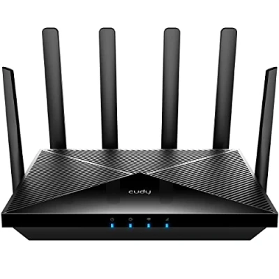 Imagen de Cudy 4G LTE Cat 6 WiFi Router, Dual SIM Cellular Qualcomm Chipset, AC1200 Band WiFi, 4 Gigabit Ports, OpenVPN, WireGuard, Lock, TTL, at Command LT700