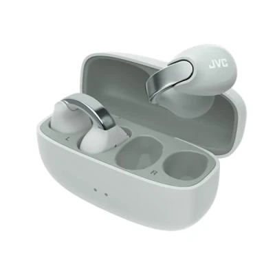 Imagen de Auriculares inalámbricos JVC HA NP1T, Intraurales, Bluetooth, IPX4, 24h Autonomía, Bluetooth 5.3, Micrófono, Gris
