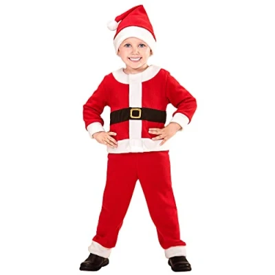 Imagen de WIDMANN MILANO PARTY FASHION disfraz de Papá Noel infantil, Navidad, Navidad