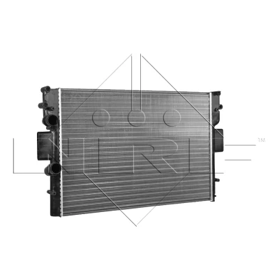Imagen de NRF 58361 Radiador, refrigeración del motor Aluminio 650 453 34 Aletas unidas mecánicamente IVECO: Daily 4, V Furgón / Familiar