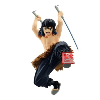 Imagen de Banpresto Figura de Acción Inosuke Hashibira Demon Slayer, Kimetsu No Yaiba, Vibration Stars 13 cm Multicolor BP89550P