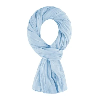 Imagen de ALLEE DU FOULARD Bufanda Fular Pañuelo Estola Chal 100% Algodón verde anis Tamaño 200 X 110 CM Mujer y Hombre Cómodo Ligero