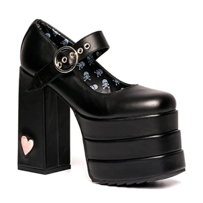 Imagen de LAMODA Love Demon, Zapato Corto Mujer, Color Negro, 39 EU