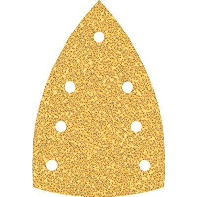 Imagen de Bosch Professional 10x Lijas Expert C470 con 7 agujeros (para Madera dura, Pintura sobre madera, 100 x 150 mm, grano 40, accesorios Multilijadora)
