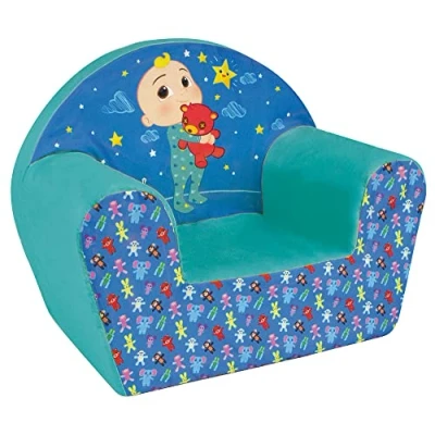 Imagen de Fun House 713621 COCOMELON JJ Sillón Infantil (52 x 33 42 cm), Espuma, Azul, S