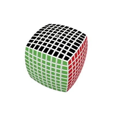Imagen de V CUBE 9 x White Pillow, Professional, Fast, and Smooth, Speed Cube, Puzzle, Fidget Toy
