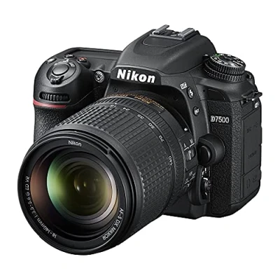 Imagen de Nikkon D7500 Cámara réflex digital de 20.9 Mp (pantalla LCD 3.2&quot;, 4K/UHD, SnapBridge, Bluetooth, Wifi) color negro kit con objetivo AF S DX 18 140 mm f/3.5 5.6G ED VR