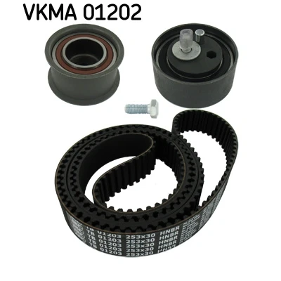 Imagen de SKF VKMA 01202 Kit de correa distribución 253 con perfil redondeado dientes AUDI: A6 C5 Berlina, A4 B5 B6 Berlina