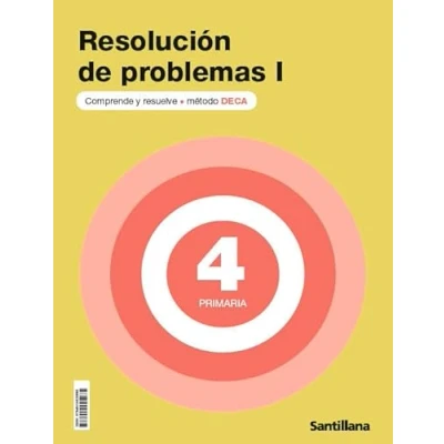 Imagen de Cuaderno Problemas Deca I 4º Primaria Ed. 2025