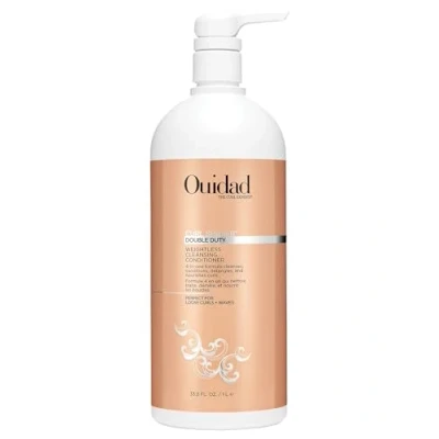 Imagen de Ouidad Curl Shaper Double Duty Weightless Cleansing Conditioner Infuses Moisture Enhances Natural Curls 1L