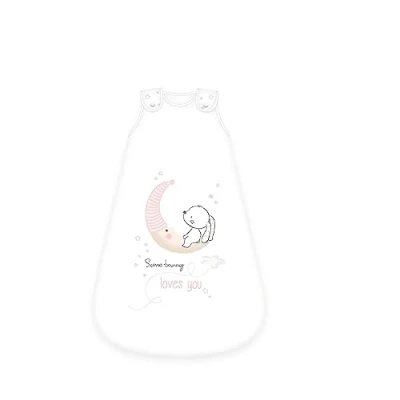 Imagen de Herding Baby Best Saco de Dormir para bebé, diseño Conejo, 90 x 45 cm, Cremallera Lateral a Lado y Botones presión