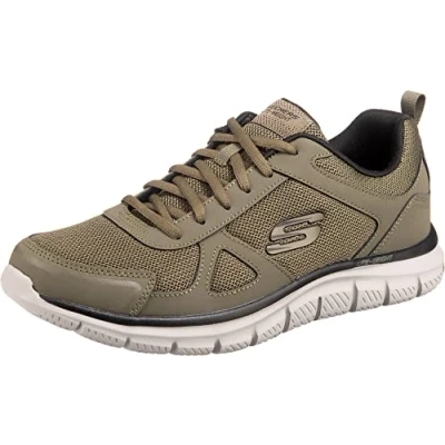 Imagen de Skechers Track Scloric, Zapatillas Hombre, Verde Olive, 42.5 EU