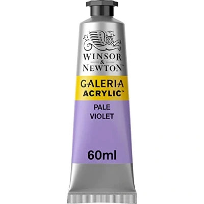 Imagen de Winsor &amp; Newton Galeria Tubo de Pintura Acrílica, Violeta Palido, 60 ml (Paquete 1),