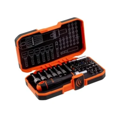 Imagen de Bahco BH59/S36BCR Juego 1/4&quot; y Porta Puntas de carraca, Piezas, Standard