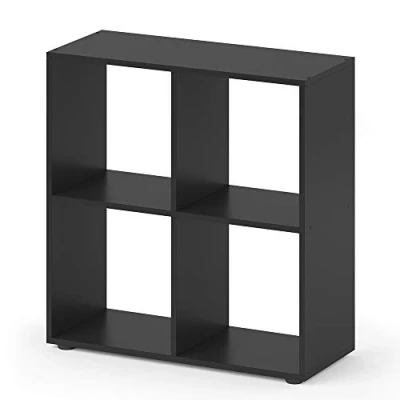Imagen de Vicco Separador de ambientes Tetra, Negro, 72 x 72.6 cm