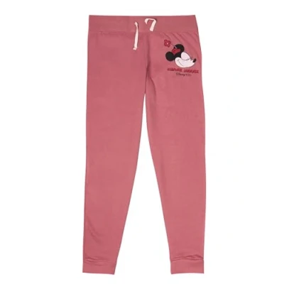 Imagen de Disney Minnie Mouse Pantalones de chándal para mujer, color rosa, Rosa., L