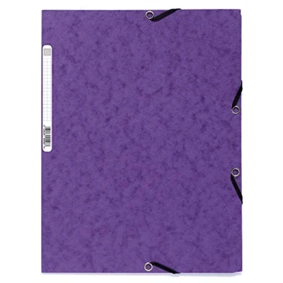 Imagen de Exacompta 357608 Carpeta con gomas y solapas, colores surtidos, 1 unidad