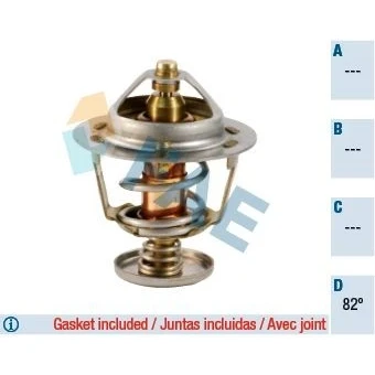 Imagen de FAE 5324682 Termostato, refrigerante 82 con juntas MAZDA: 6 Berlina, 5, 3 Hatchback, SUZUKI: Vitara I SUV, Grand 1 FORD: Ranger Mk2