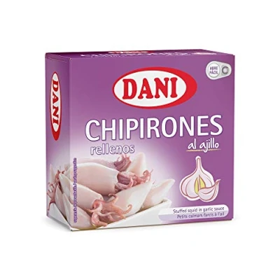 Imagen de Dani Chipirones rellenos en ajillo Pack 4 x 148 gr.