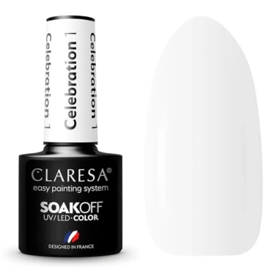 Imagen de 1 esmalte de uñas Celebration UV 5 ml. Claresa