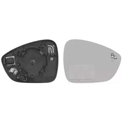 Imagen de VAN WEZEL 0979838 Cristal de Espejo derecha CITROËN: C4 Picasso 2, Spacetourer, Grand OPEL: Crossland X