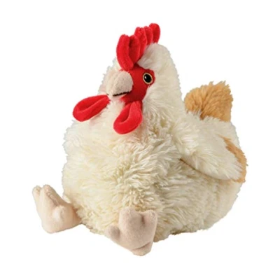 Imagen de warmies Cojín de calor (relleno lavanda, 25 cm, 700 g), diseño gallina, color blanco