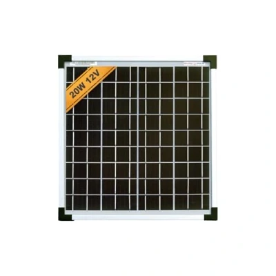 Imagen de enjoy solar Mono 12V Panel monocristalino, Adecuado para caravanas, casetas de jardín y barcos (Mono 20W)