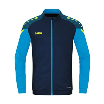 Imagen de JAKO Chaqueta de poliéster Performance, Azul Marino/Azul Claro, Medium para Hombre